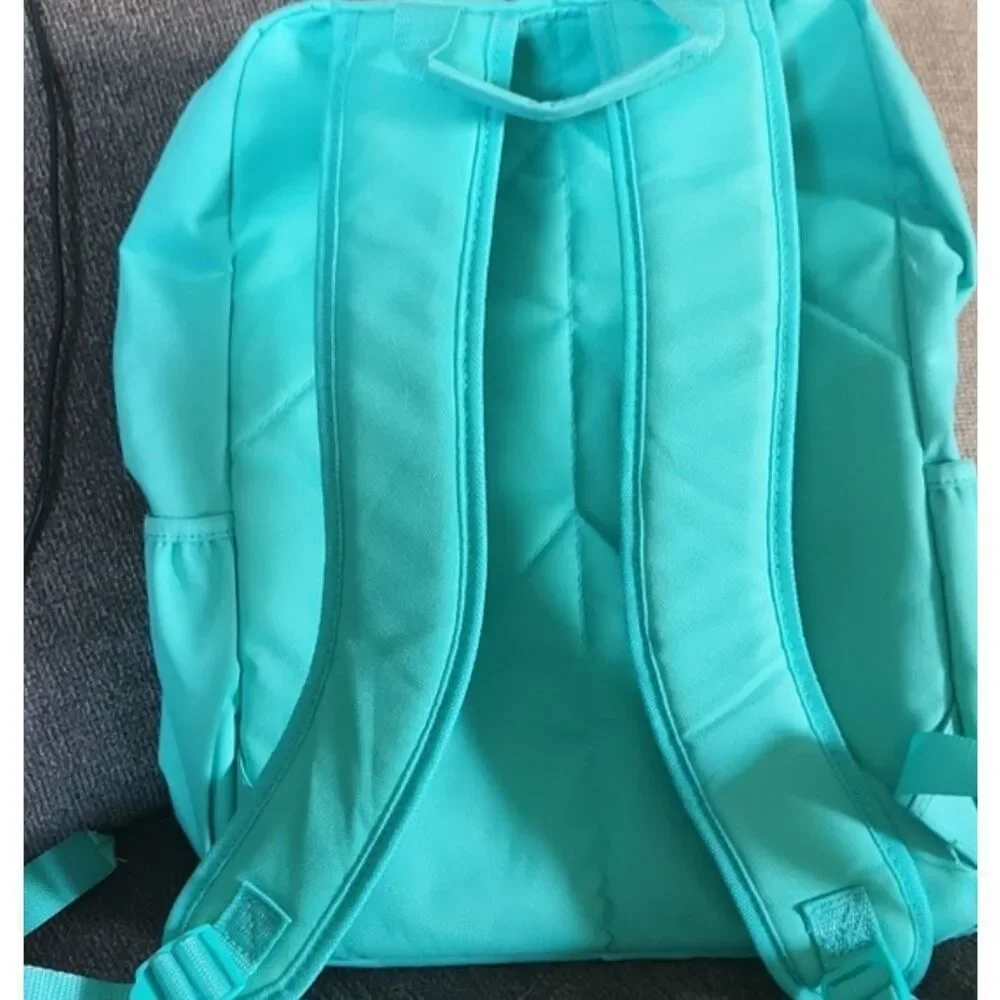 Green Eastport backpack 4 book capacity Laptop sleeve Water bottle pockets NWT